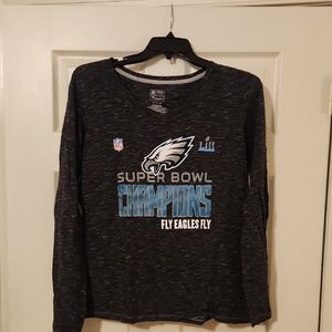 Fanatics Pro Line Black and White Shirt Philadelphia Eagles XL
